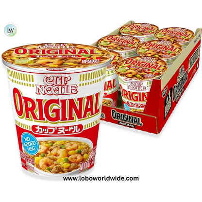 Nissin Original Noodles Cup, 2.4 Ounce -- 6 per case