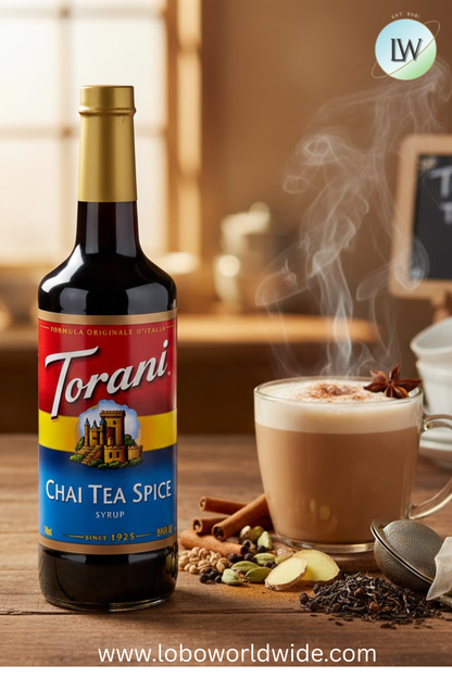 Torani Flavoring / Fruit Syrup 750 mL Glass Bottle-12/Case (Various flavors)