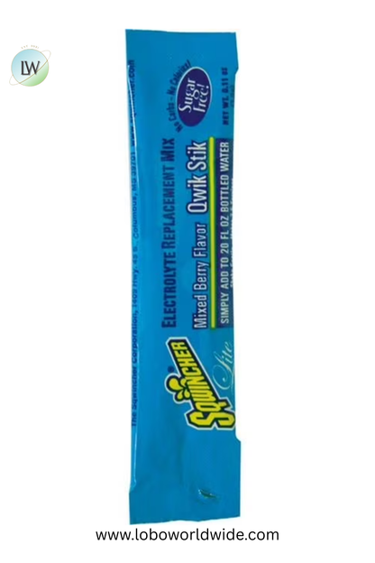Sqwincher Zero Qwik Stik Sugar Free, 0.11 oz., 300/Carton(Various Flavours)
