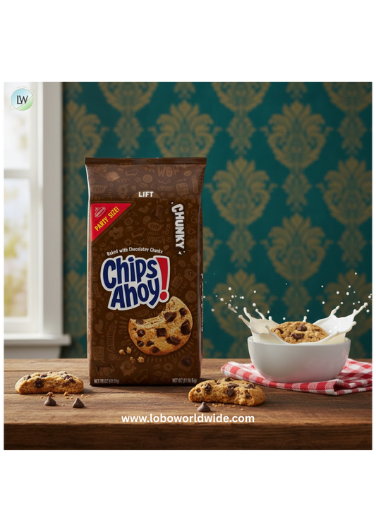 CHIPS AHOY! Chunky Chocolate Chip Cookies, Party Size, 24.75 oz