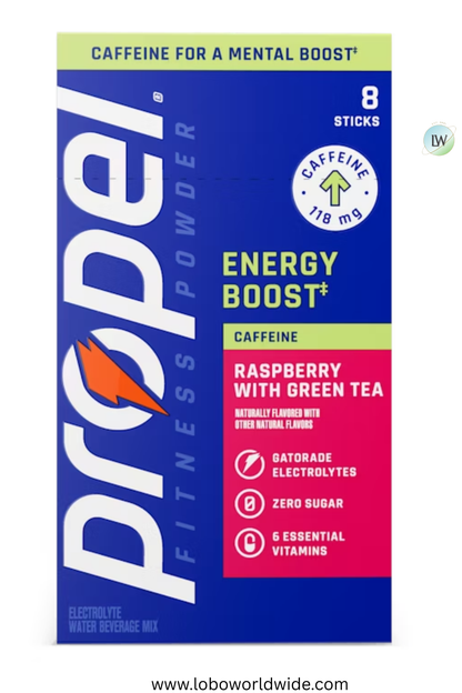 Gatorade Propel Energy Boost - 40 sticks(Pack OF 5, each pack contains 8 sticks)(Various Flavours)