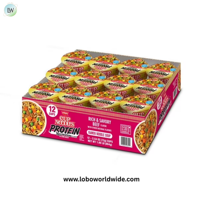 Cup Noodles Protein, 2.54 oz., 12 pk.