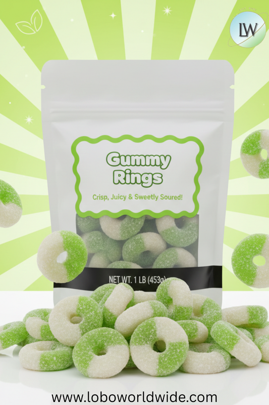 Gummy Apple Rings (Various Sizes)