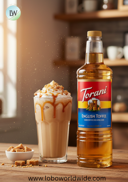 Torani Syrup Plastic Bottle 1 Liter - 6/Case (Various Flavors)