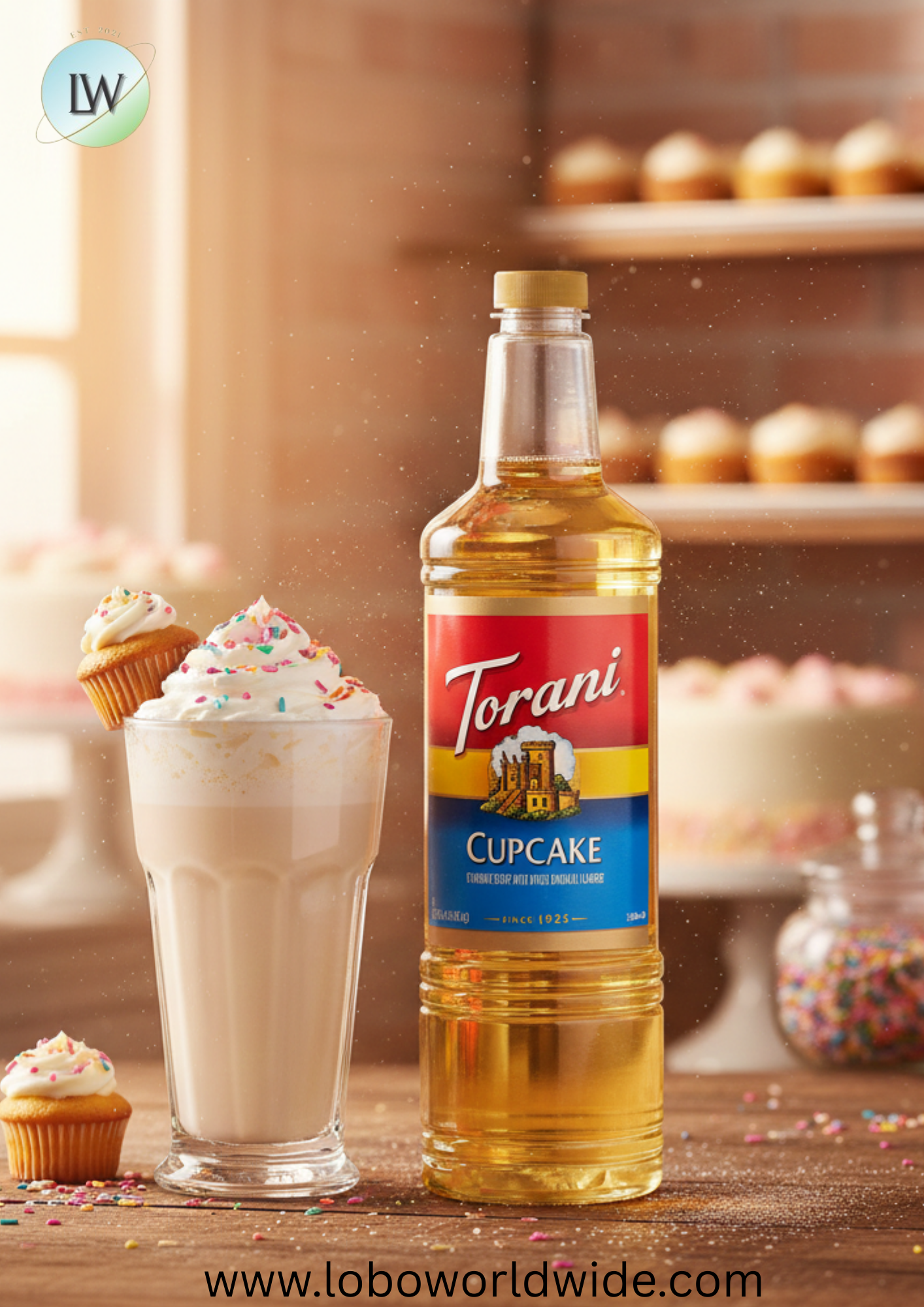 Torani Syrup Plastic Bottle 1 Liter - 6/Case (Various Flavors)