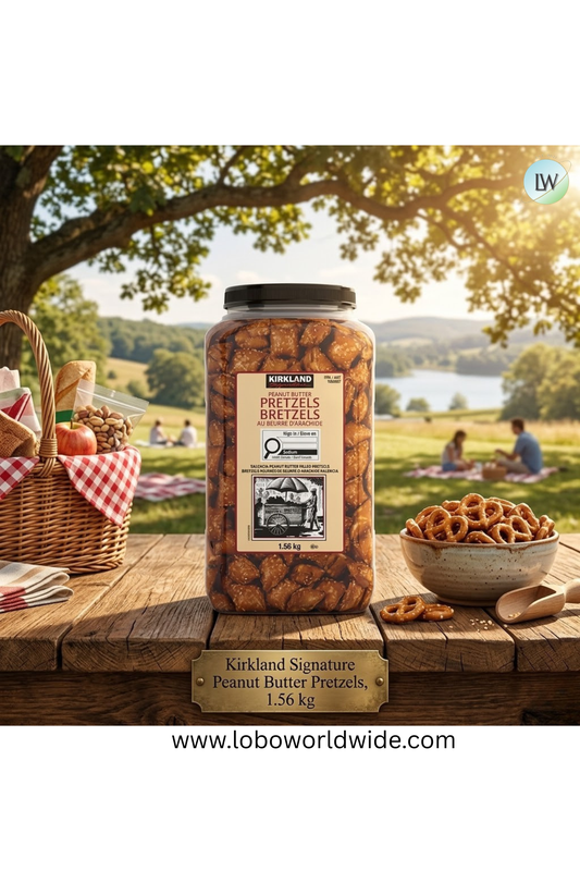 Kirkland Signature Peanut Butter Pretzels, 1.56 kg