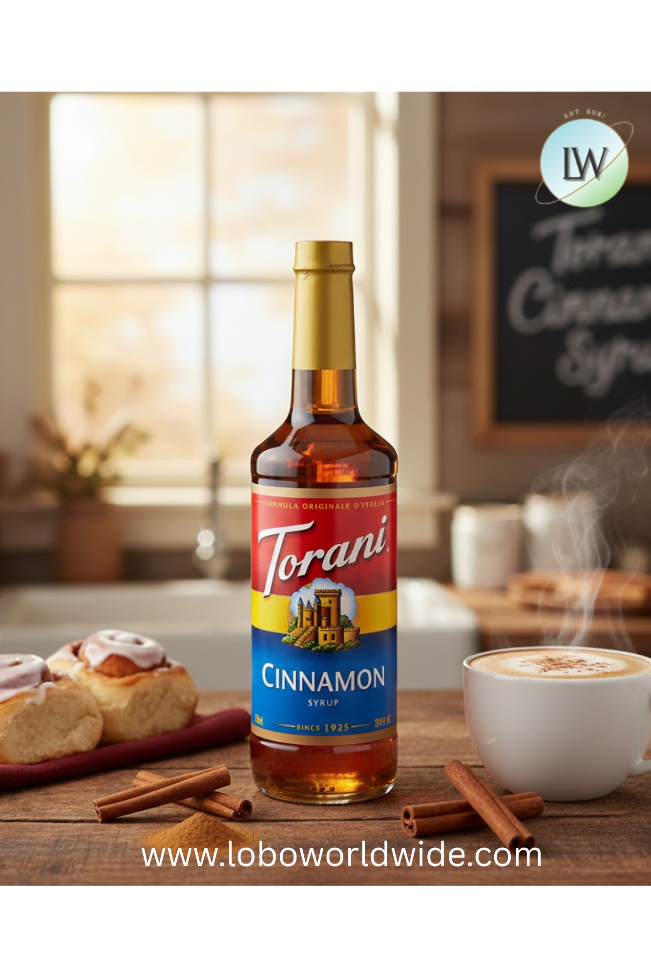 Torani Flavoring / Fruit Syrup 750 mL Glass Bottle-12/Case (Various flavors)