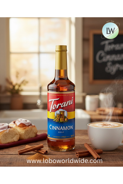 Torani Flavoring / Fruit Syrup 750 mL Glass Bottle-12/Case (Various flavors)