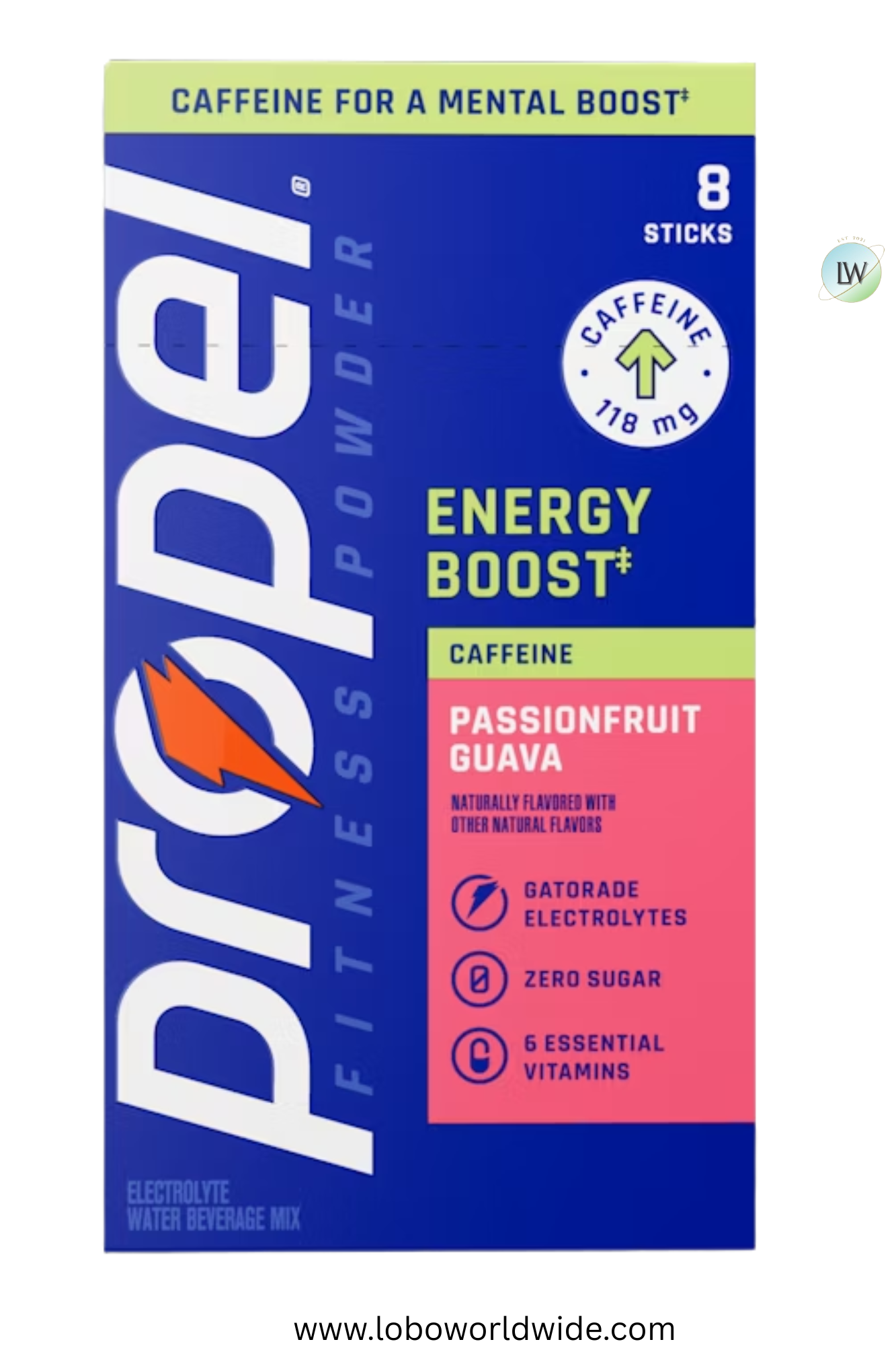Gatorade Propel Energy Boost - 40 sticks(Pack OF 5, each pack contains 8 sticks)(Various Flavours)