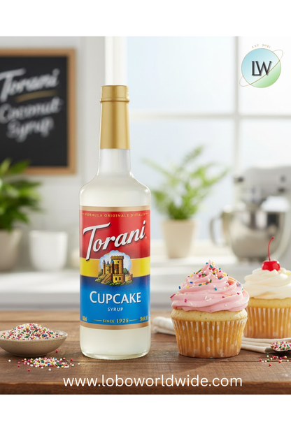 Torani Flavoring / Fruit Syrup 750 mL Glass Bottle-12/Case (Various flavors)