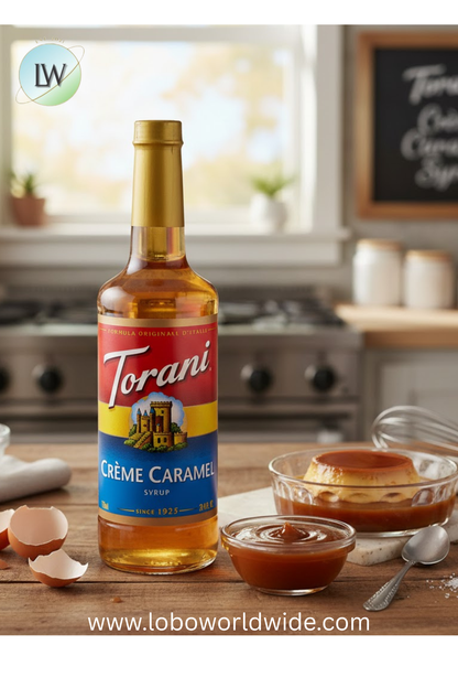 Torani Flavoring / Fruit Syrup 750 mL Glass Bottle-12/Case (Various flavors)