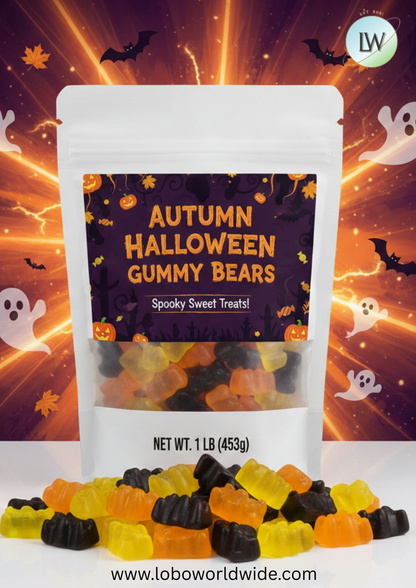 Autumn Halloween Gummy Bears
