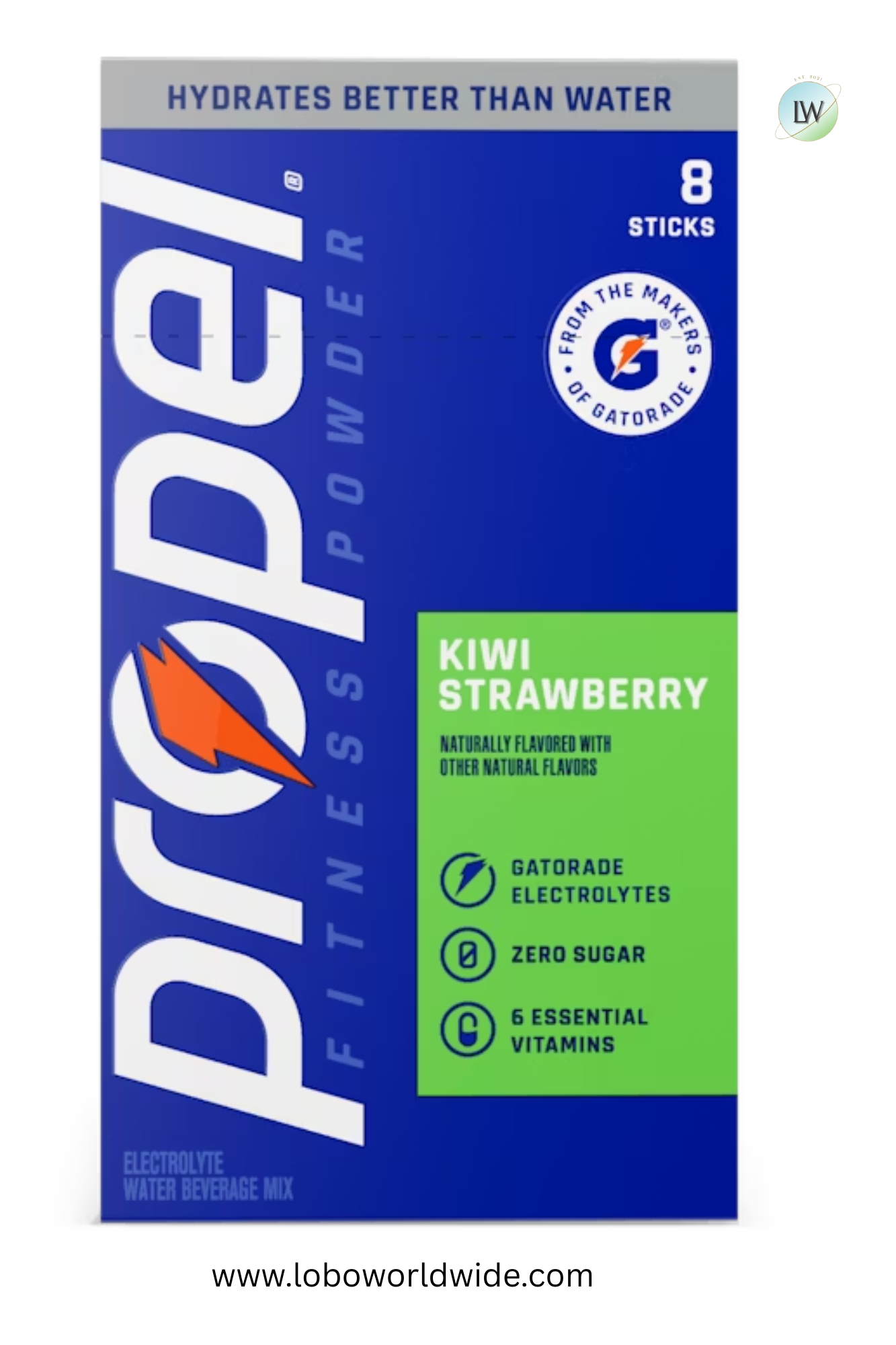 Gatorade Propel Hydration- 40 sticks(Pack OF 5, each pack contains 8 sticks)(Various Flavours)