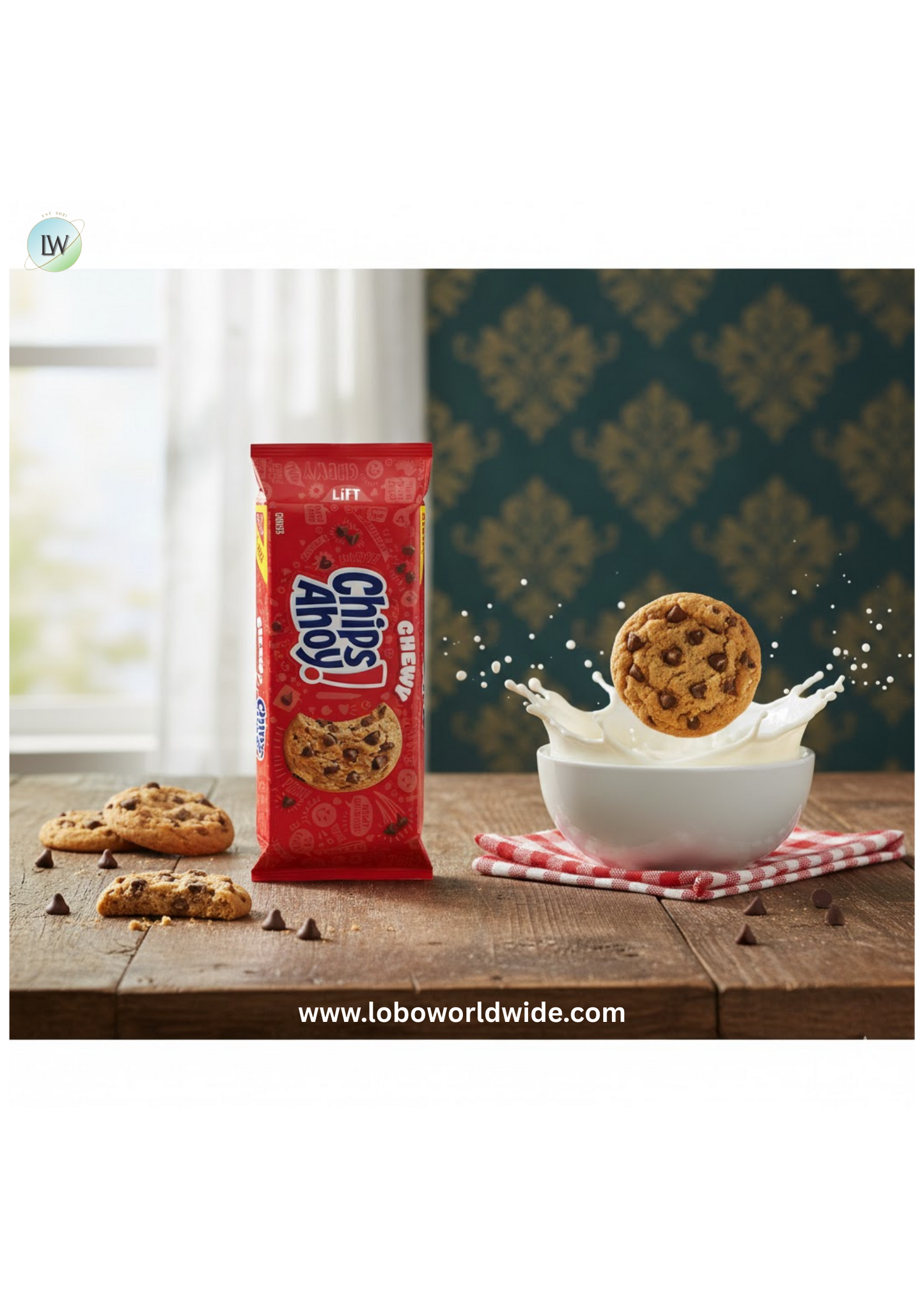 CHIPS AHOY! Chewy Chocolate Chip Cookies, Family Size, 19.5 oz