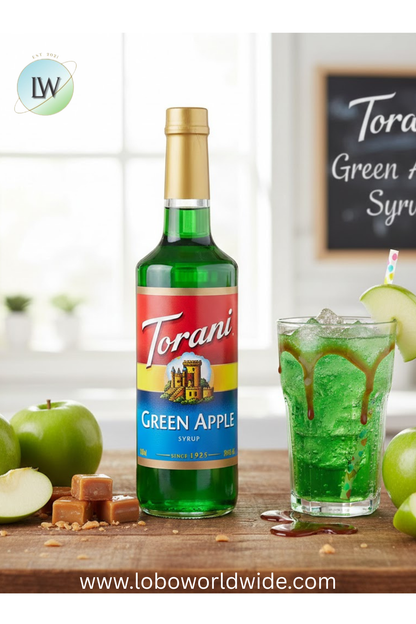 Torani Flavoring / Fruit Syrup 750 mL Glass Bottle-12/Case (Various flavors)