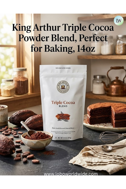 King Arthur Triple Cocoa Powder Blend 14oz