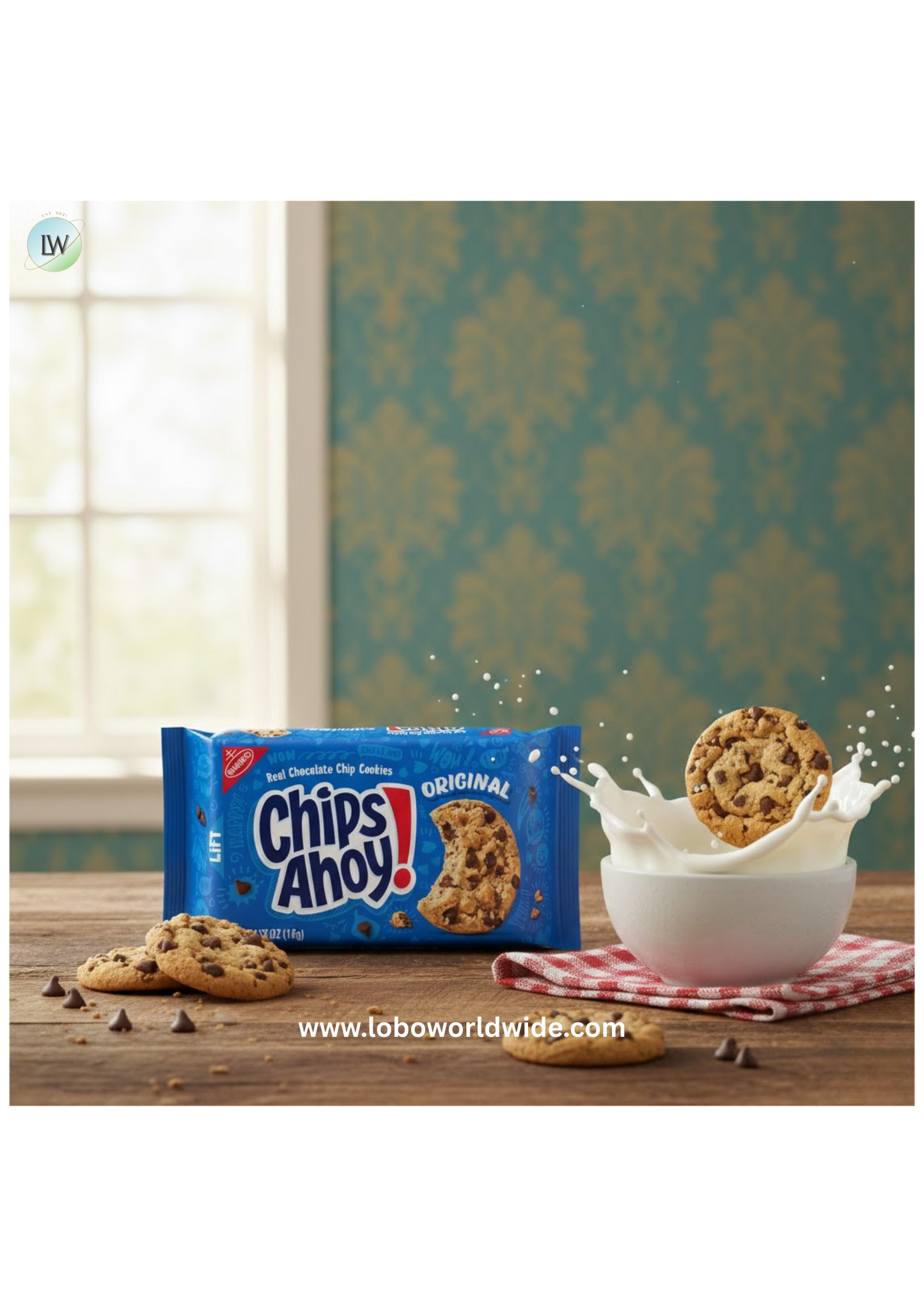 CHIPS AHOY! Original Chocolate Chip Cookies, Party Size, 25.3 oz
