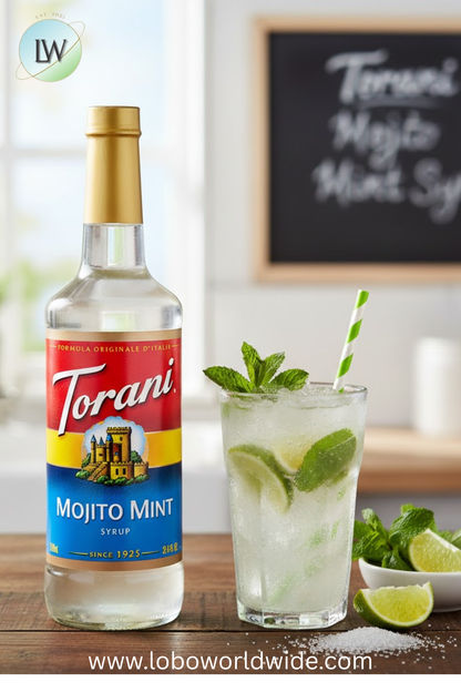 Torani Flavoring / Fruit Syrup 750 mL Glass Bottle-12/Case (Various flavors)