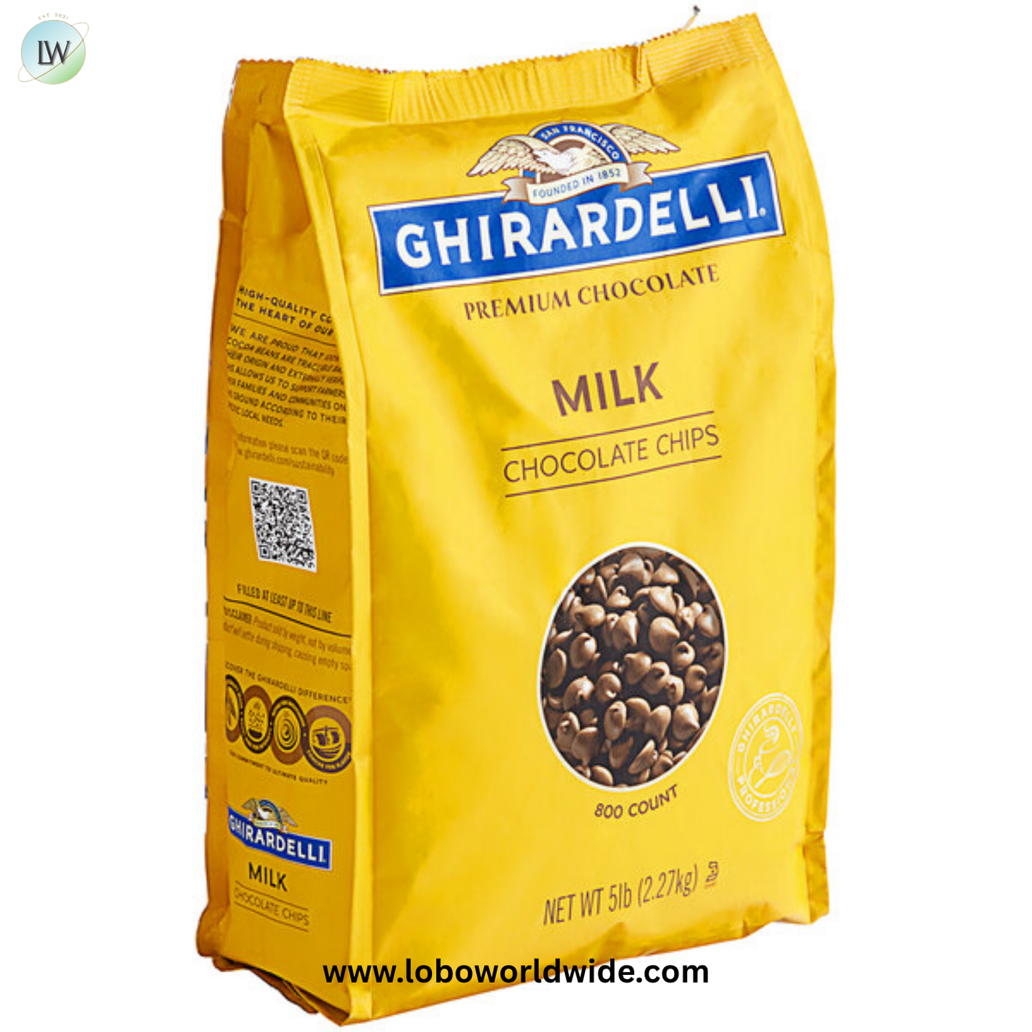 Ghirardelli Baking Chips, .8M, (Various Sizes)