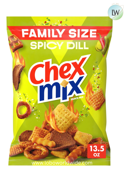 Chex Mix Savory Snack Mix, Family Size, 13.5 oz(Various Flavours)