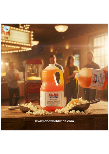 LouAna 1 Gallon Butter Flavored Topping