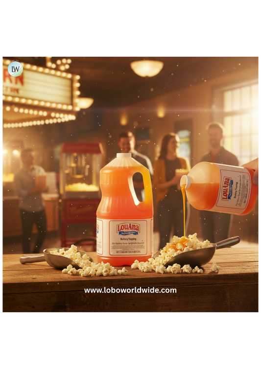 LouAna 1 Gallon Butter Flavored Topping