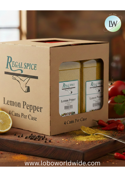 Regal Tangy Lemon Pepper Seasoning (Various Sizes)