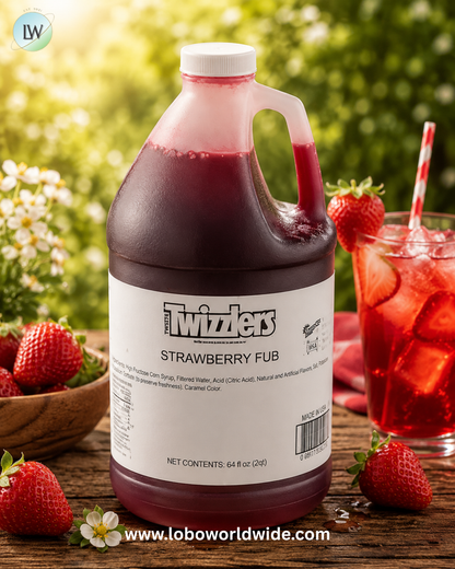 TWIZZLERS Strawberry Slushy 5:1 Concentrate 1/2 Gallon