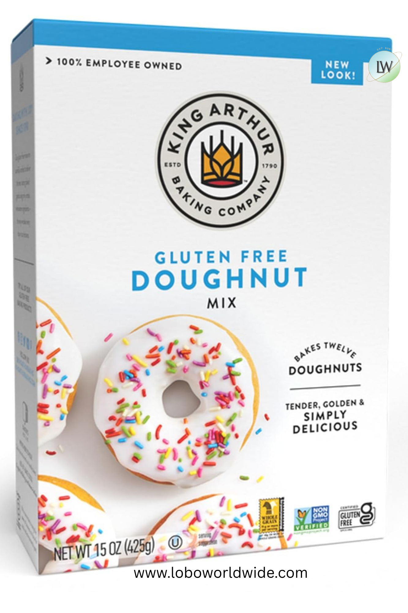 King Arthur Baking Company Gluten-Free Doughnut Mix 15 oz