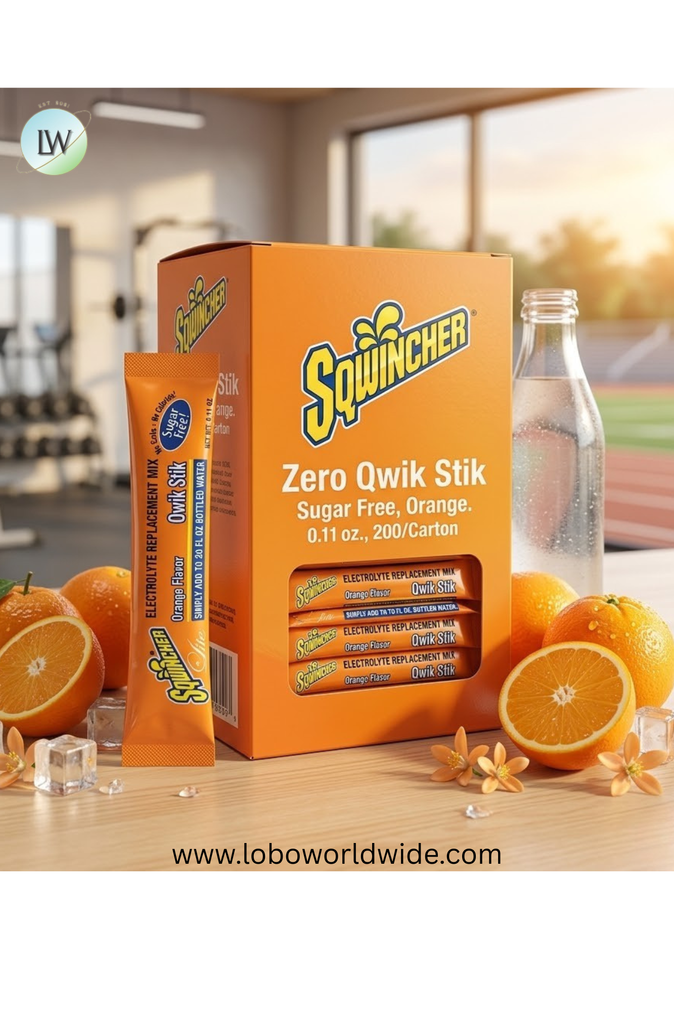 Sqwincher Zero Qwik Stik Sugar Free, 0.11 oz., 200/Carton(Various Flavours)