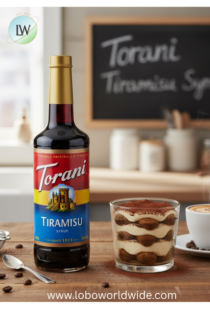 Torani Flavoring / Fruit Syrup 750 mL Glass Bottle-12/Case (Various flavors)