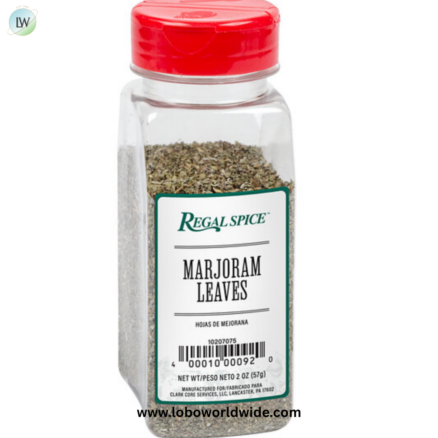 Regal Marjoram Leaves 2 oz.
