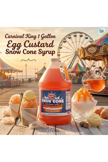 Carnival King 1 Gallon Cone Syrup(Various Flavours)