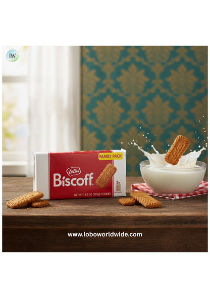 Lotus Biscoff Cookies, 13.23oz, 3 freshpacks of 16 cookies