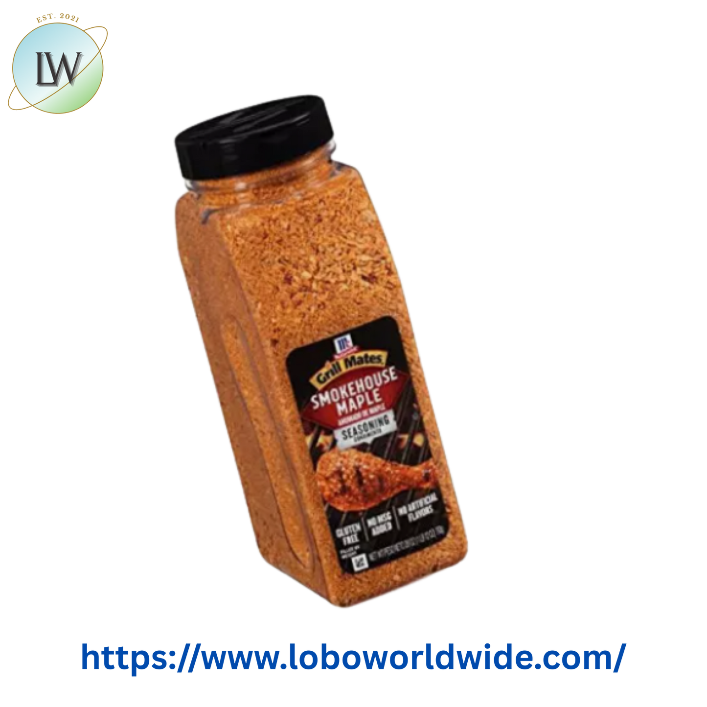 McCormick Grill Mates 28 oz. Smokehouse Maple Seasoning- 6/Case