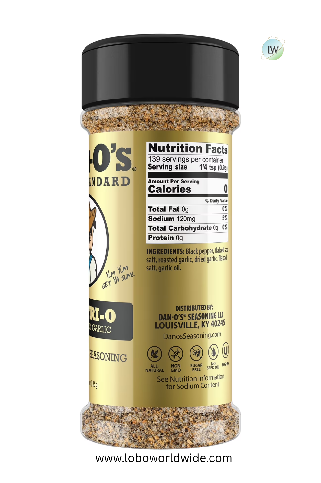 Dan-O's SPG Tri-O Seasoning