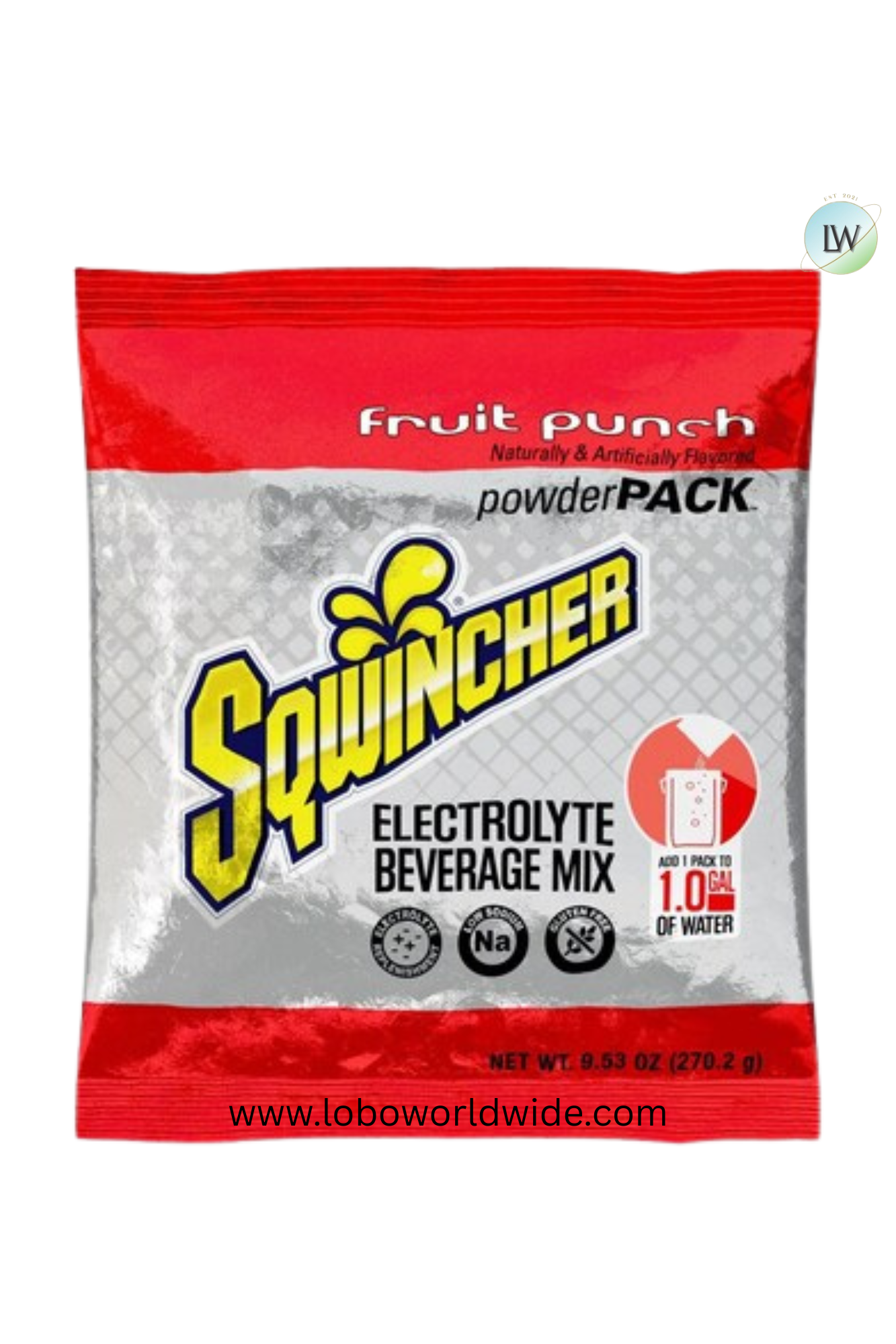 Sqwincher Sports Drink Mix Powder 9.5 oz.PK20(Various Flavours)