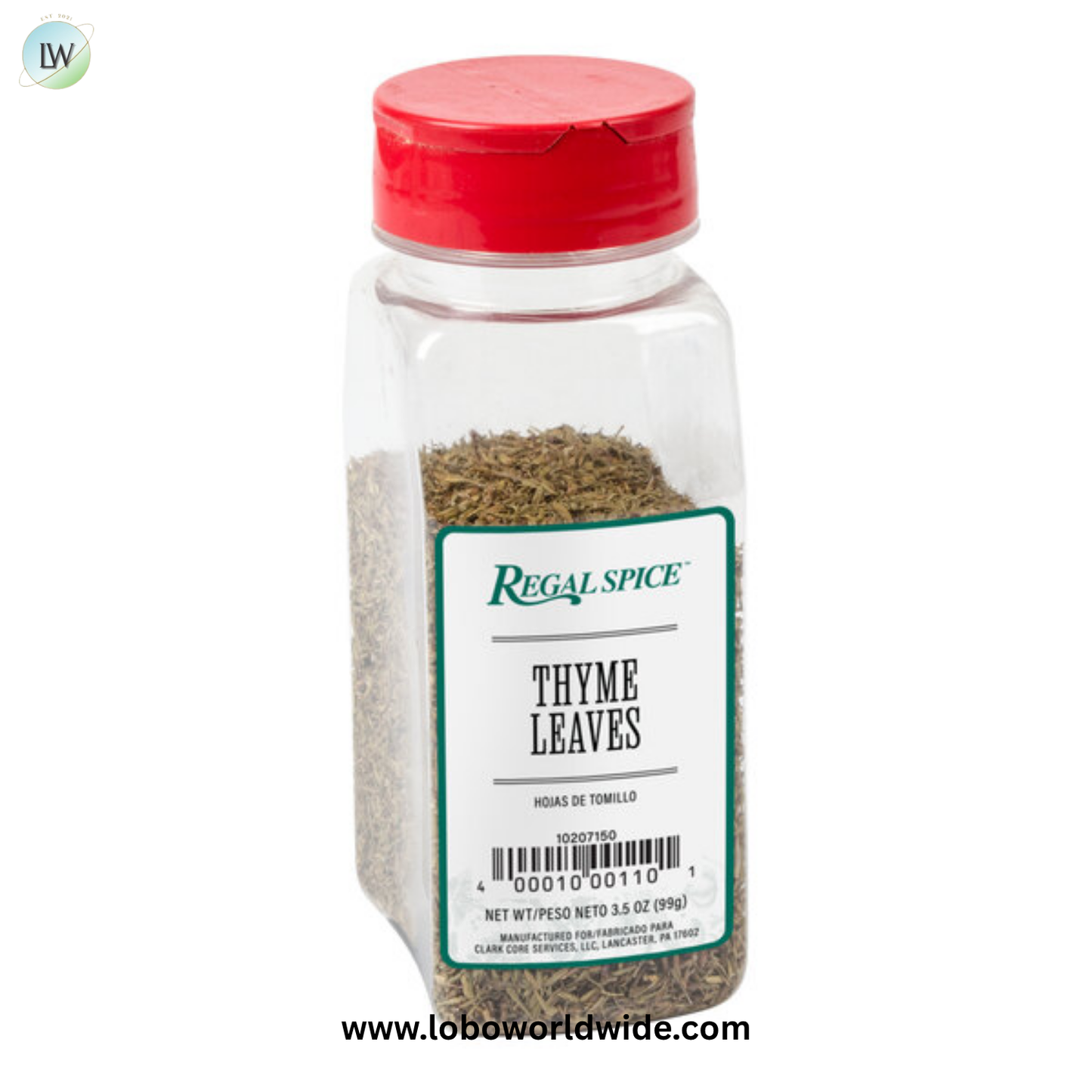 Regal Thyme Leaves - 3.5 oz.