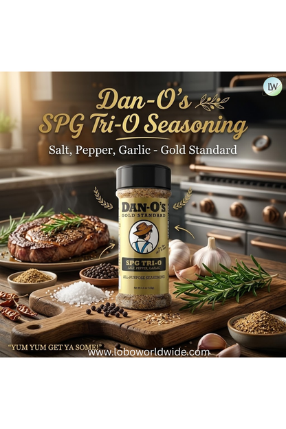 Dan-O's SPG Tri-O Seasoning