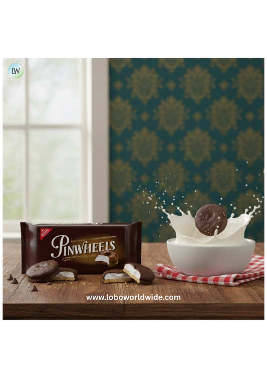 Pinwheels Pure Chocolate & Marshmallow Cookies, 12 oz