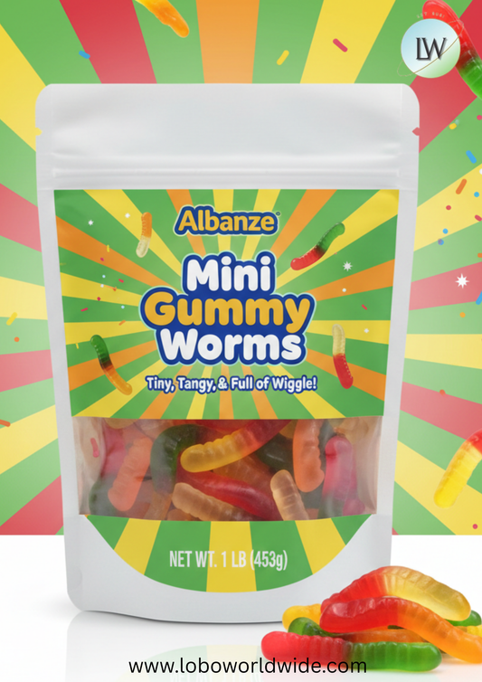 Albanese Mini Gummy Worms(Various Sizes)