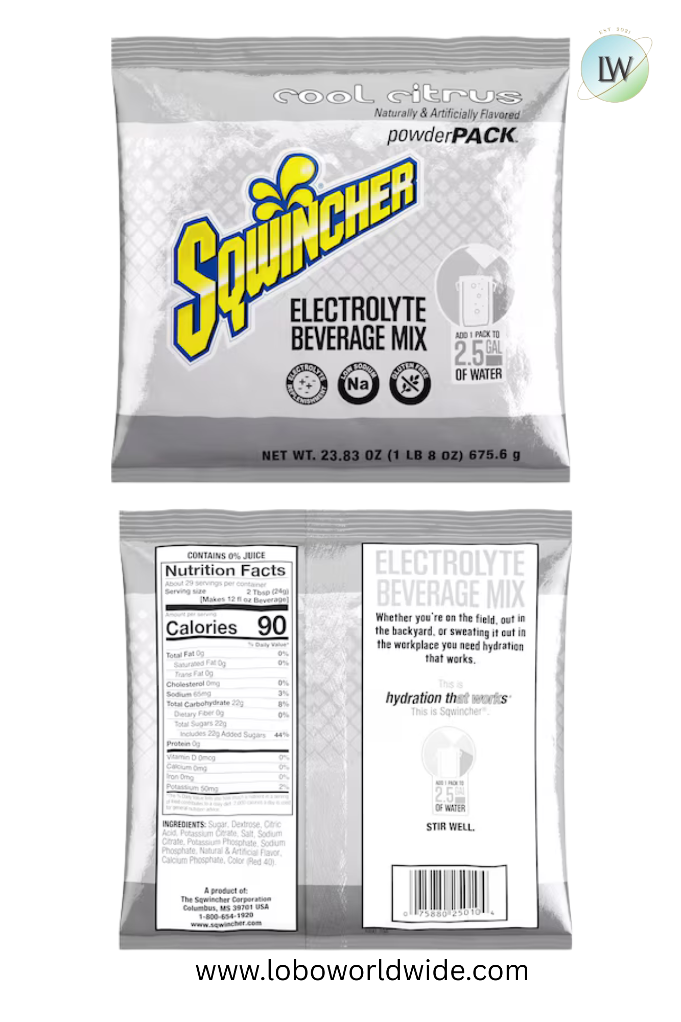 Sports Drink Mix Powder 23.83 oz.(Various Flavours)