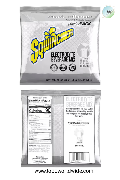 Sports Drink Mix Powder 23.83 oz.(Various Flavours)