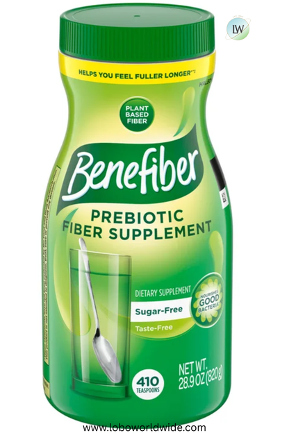 Benefiber Fiber Supplement Powder, 410 Teaspoons