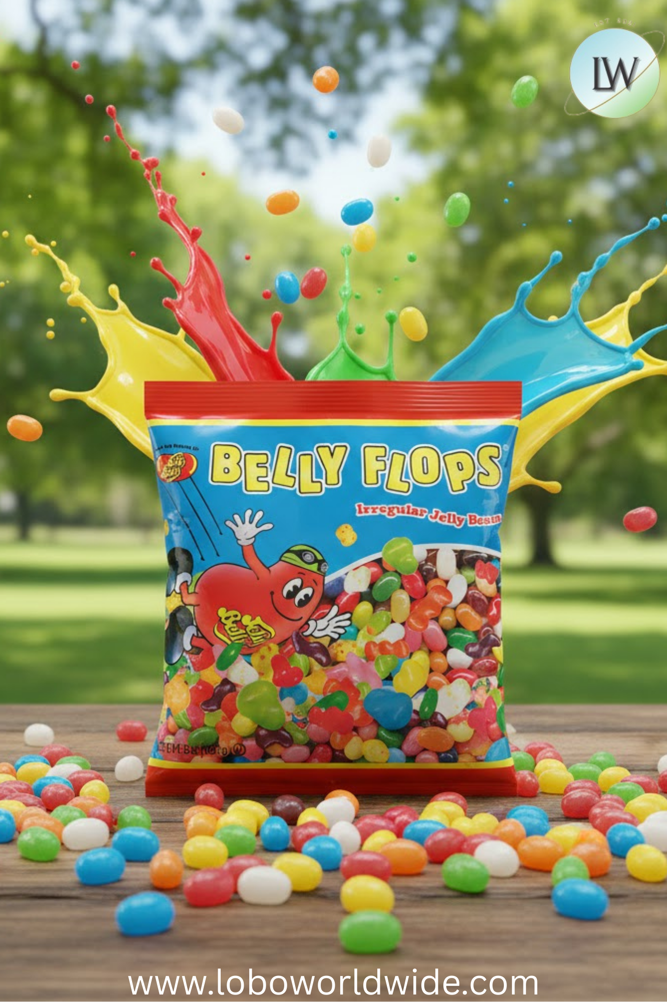 Belly Flops® Jelly Beans - 2 lb. Bag