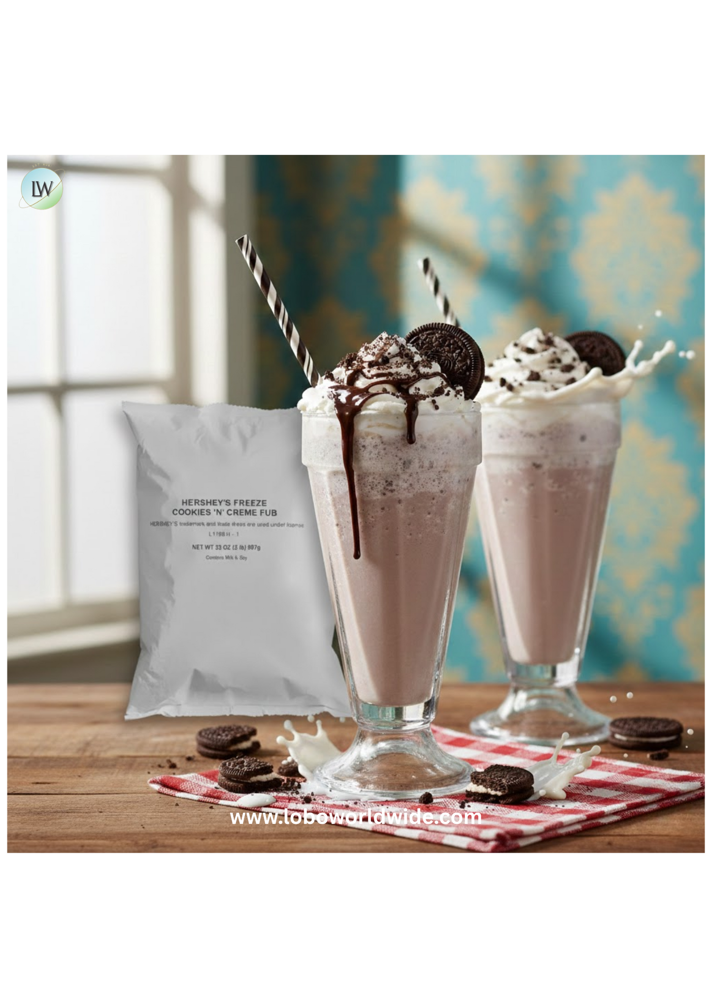 Hershey's Freeze Cookies 'N Creme Mix 2 lb.