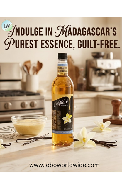 DaVinci Gourmet Sugar-Free Flavoring Syrup 750 mL - 4/Case (Various Flavors)