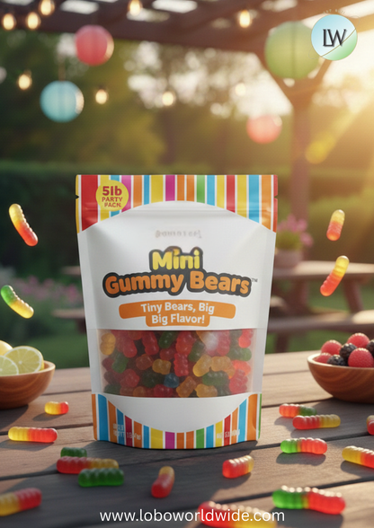 Mini Gummy Bears(Various Sizes)