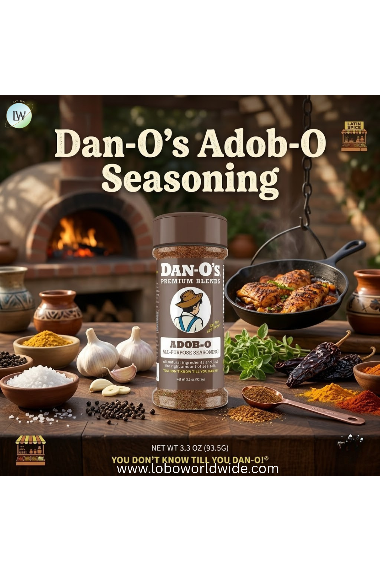Dan-O's Adob-O Seasoning