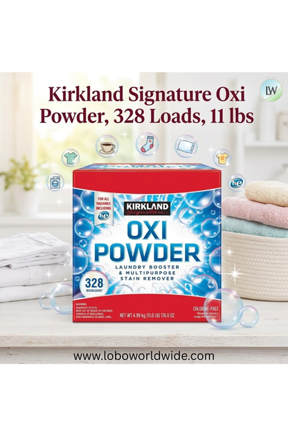 Kirkland Signature Oxi Powder, 328 Loads, 11 lbs